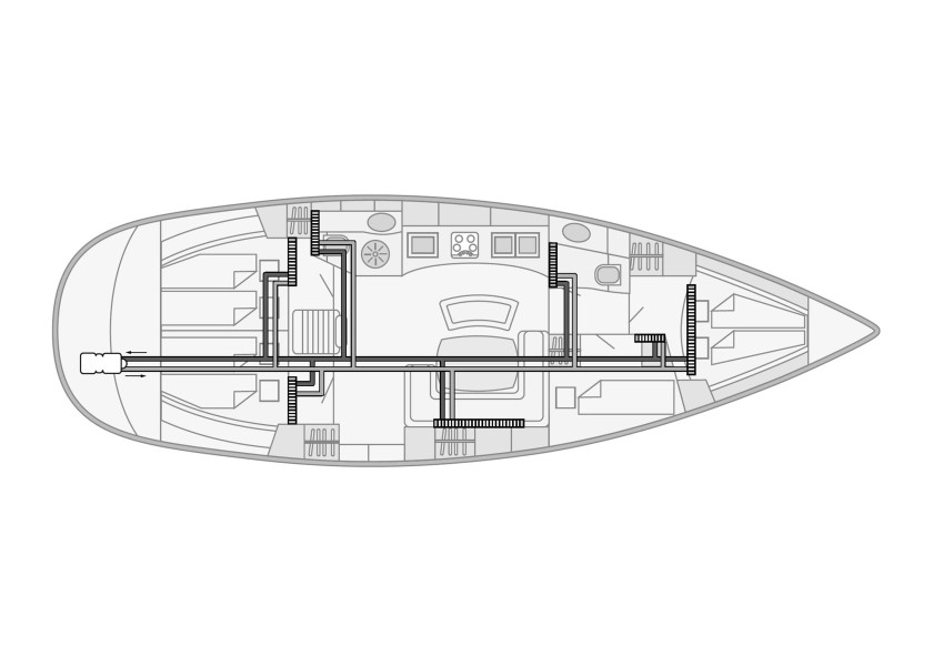 schéma chauffage bateau