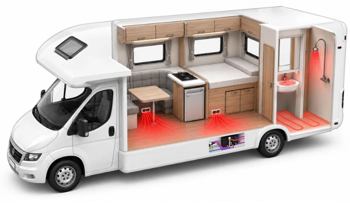 Camping-car chauffé
