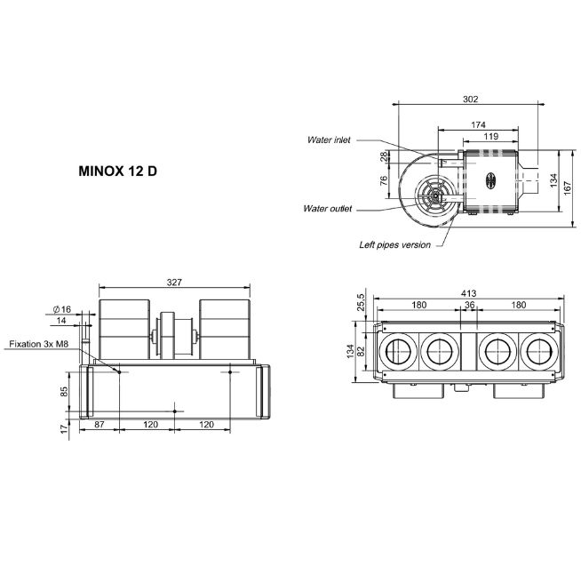 MINOX-12D-echangeur-de-chaleur-a-eau-avec-ventilateur