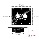 Support de montage au sol 2D4D 5 cm.webp