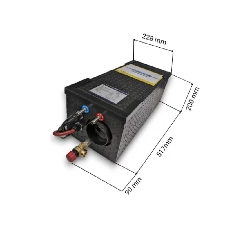 Chauffe-eau Pundmann Air 9L 2 résistances