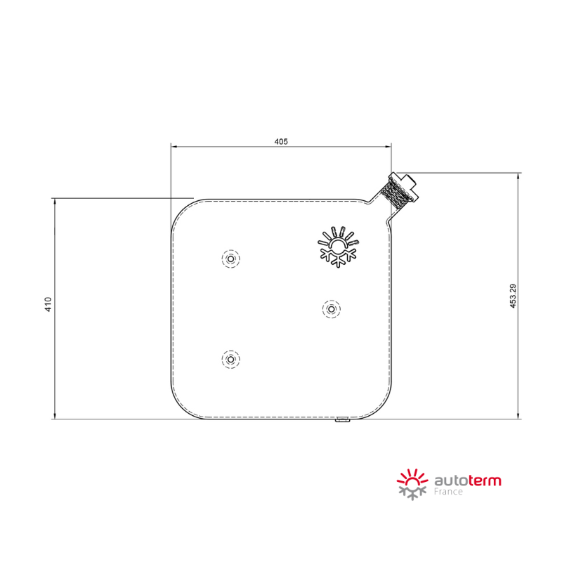 Réservoir à carburant 10 L