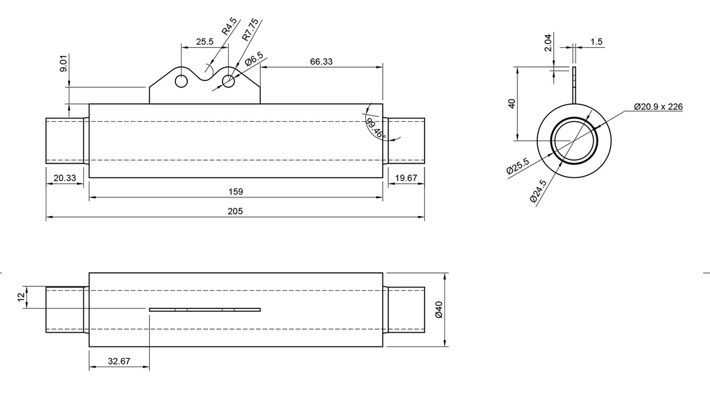 Silencieux ⌀ 24 mm