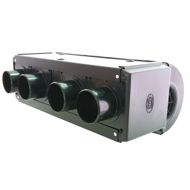 MINOX 12 D - Aérotherme de chaleur à eau avec ventilateur 12 V 11,9 kW 