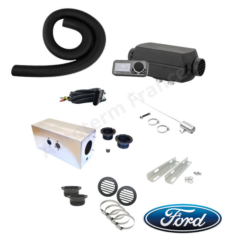 Kit chauffage Ford Transit Custom  - montage extérieur