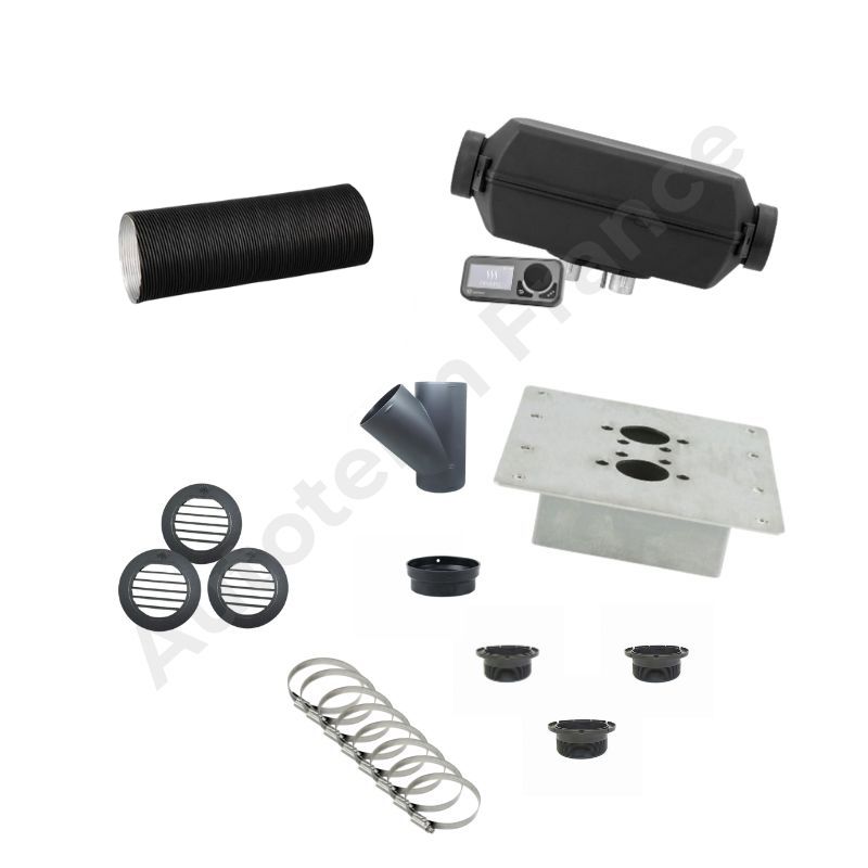 Kit Peugeot Boxer, Fiat Ducato, Citroën jumper, Opel movano L3H3 - L4H3 - montage intérieur