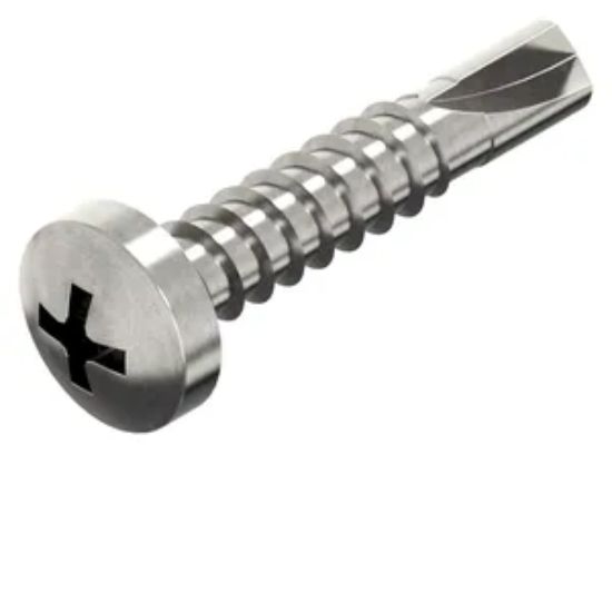 Vis Autoperceuse Inox A2 Tête Cylindrique Empreinte Cruciforme 4,8x16mm