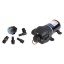 Pompe à eau 12,5 l/min 4 soupapes, 2.45 bar 12 V ou 24V