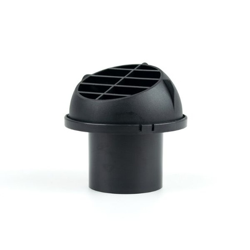Connecteur De Conduit Chauffage Diesel - Noir 90mm - Diamètre Interne Pour Extension