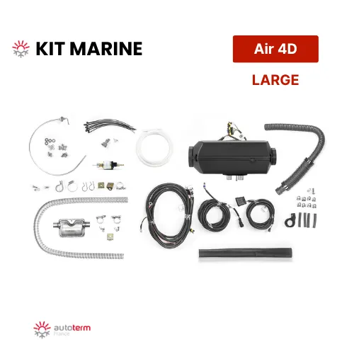 Kit marine large Autoterm Air 4D 12/24 V