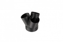 Adaptateur en W pour conduit d'air Ø 90 - 3x 60 mm