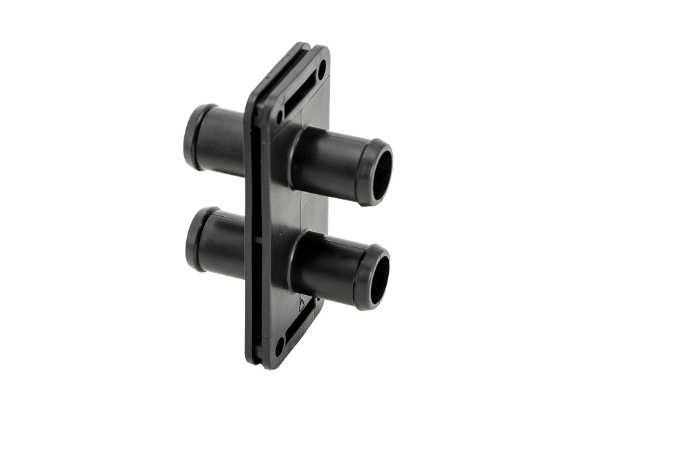 Passe-cloison droit Ø16 mm pour tuyau chauffage flow