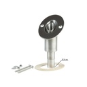 Passe coque d'échappement ⌀ 24 mm en biais AT0008