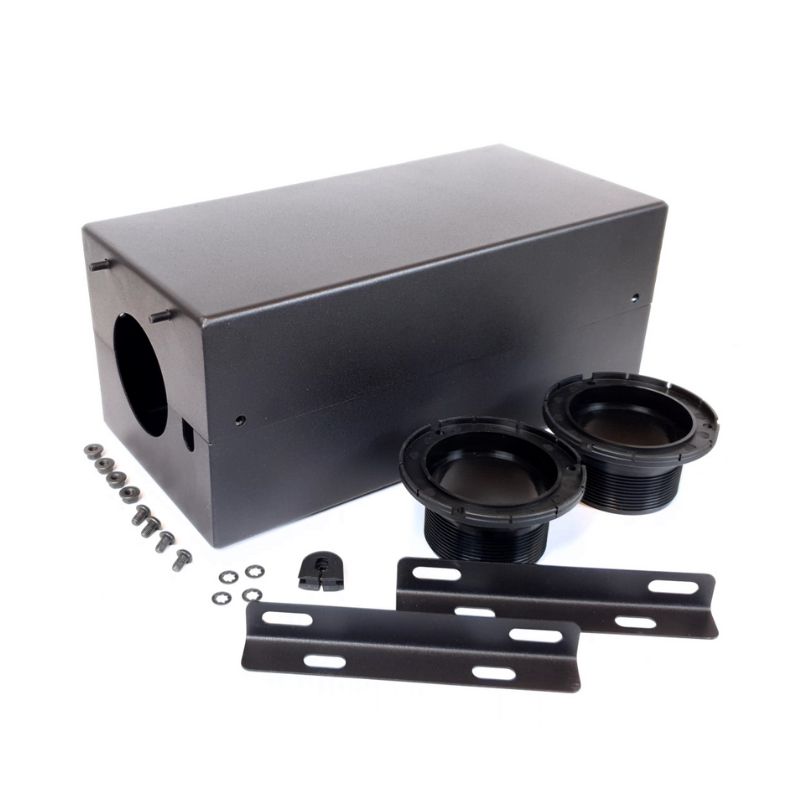 Coffre de montage chauffage 2D noir 6075