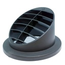 Grille d'aération orientable ⌀ 90 mm