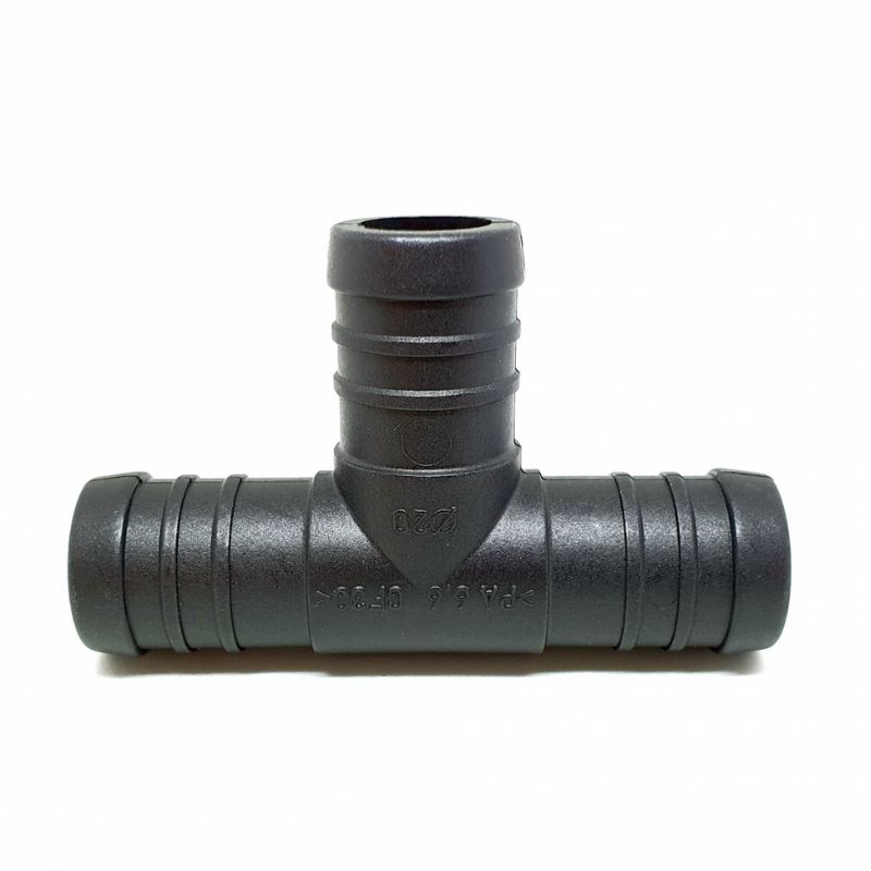 Connecteur de tuyau de liquide de refroidissement en forme de T ⌀ 20 mm