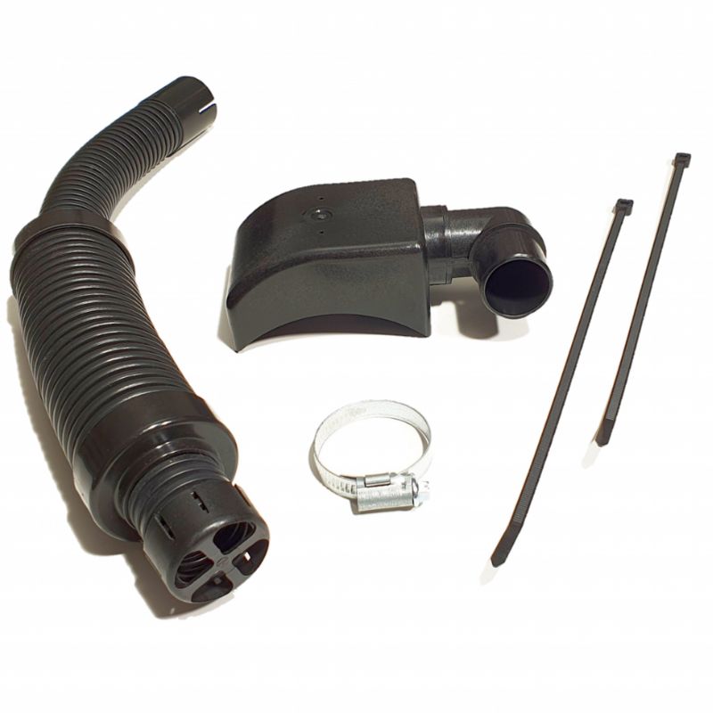 Tuyau d'admission d'air Ø 30 mm avec silencieux 14D 3043