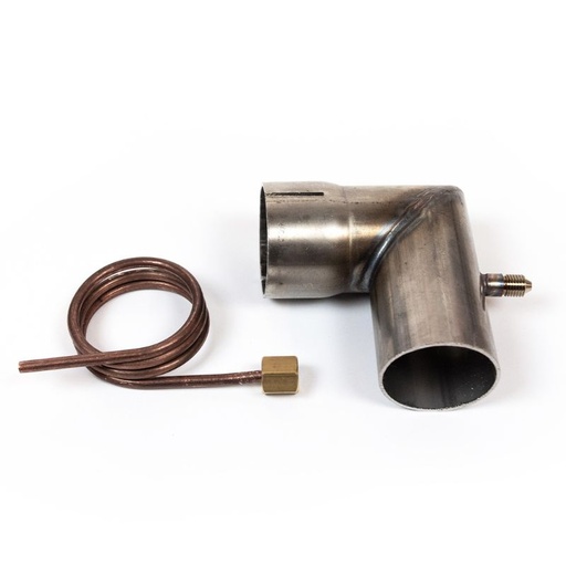 Coude d'échappement évacuation condensats ⌀ 38 mm