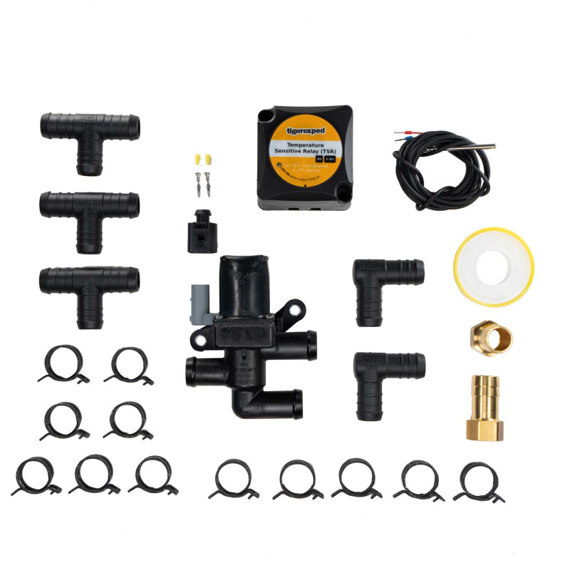 [37508] Kit d'accessoires pour intégrer un chauffe-eau au système de refroidissement du moteur