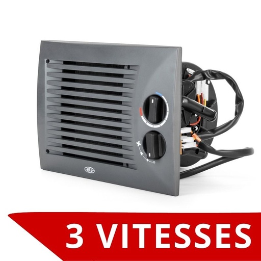 [FR012] Échangeur de chaleur à eau avec ventilateur ARIZONA 600 12V / 5,9 kW