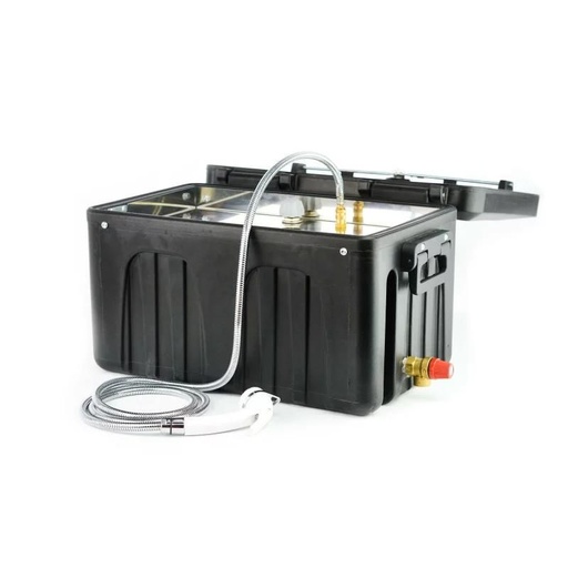 [77260] Chauffe-eau douche portable Pundmann Therm box 12 V 200 W
